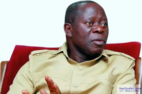 Ize-Iyamu didn’t make me gov, says Oshiomhole